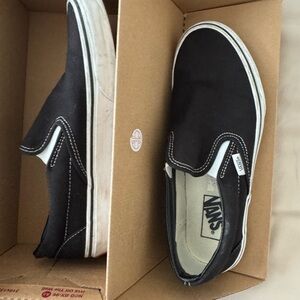 Vans Classic Black Slip-On Shoes